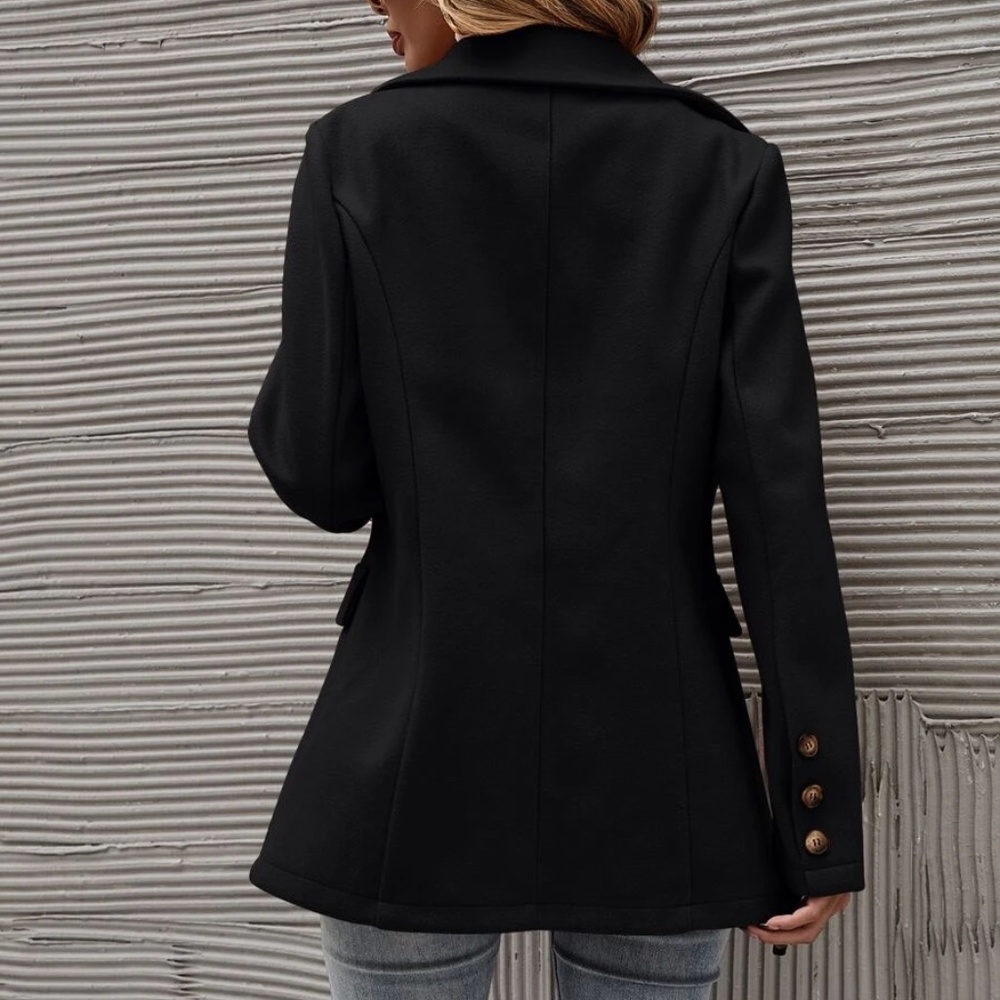 Classic Double Breasted Jacket Blazer - Picture 8 of 16